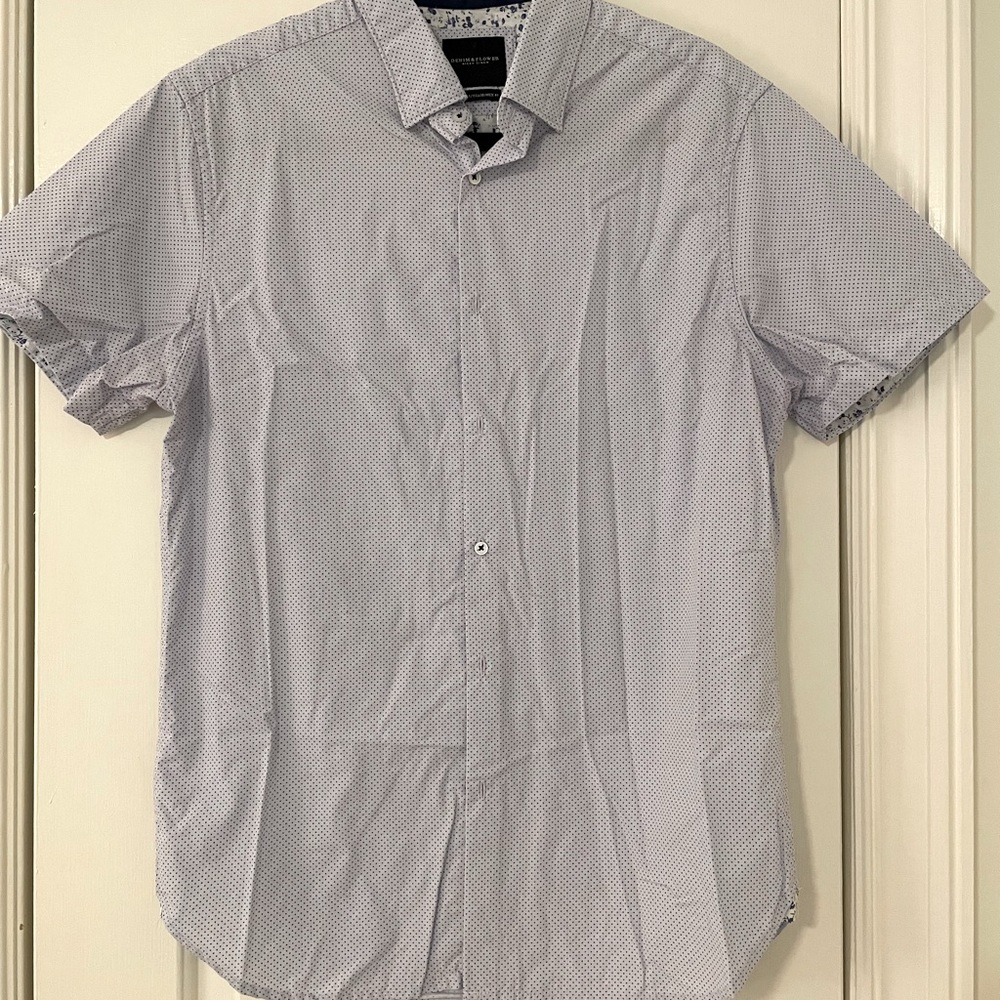 Denim & Flower Shirt